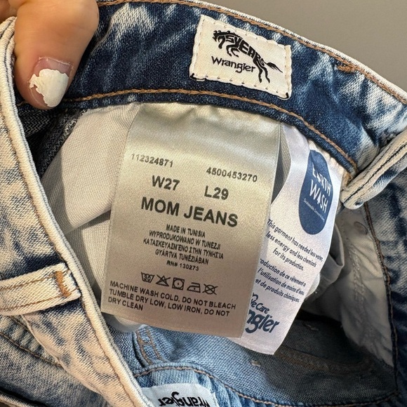 WRANGLER MOM JEANS - High waist - Picture 6 of 7
